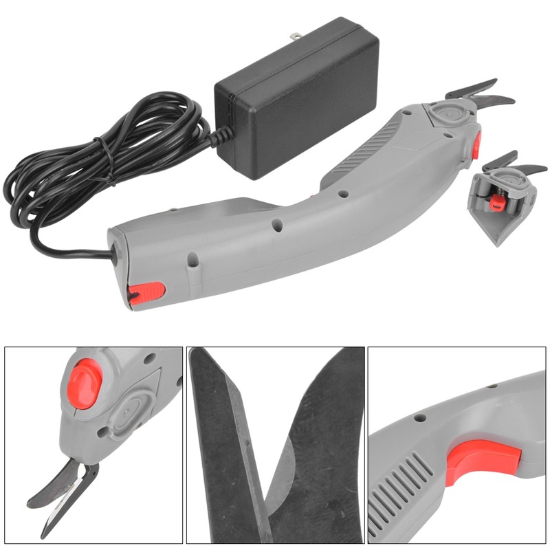Electric Tailor Scissors Needlework Cutter Garment Fabric Cutting Tool