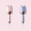 Cow Shaped Curling Iron Wand Professional 1.3 Inch Temperature Adjustable