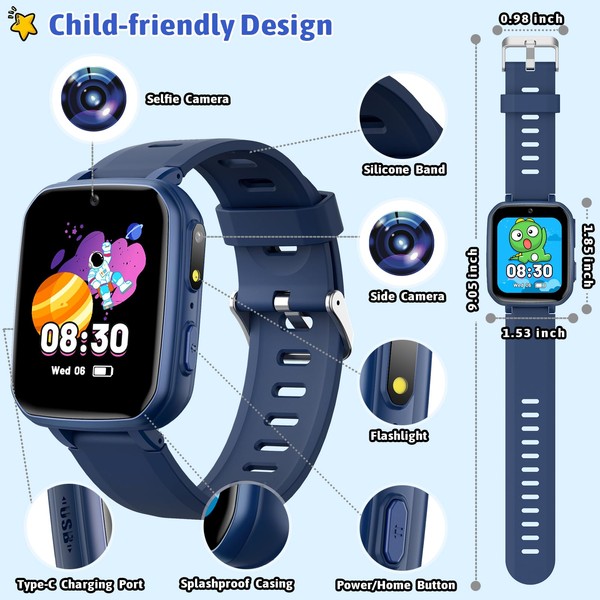 zicor zicor Kids Game Watch Gift with 26 Puzzle Games,
