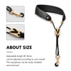 Saxophone Neck Strap Adjustable Soft Padded Leather Premium Saxophone Strap