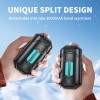 TSUINZ 2in1 Portable Magnetic Rechargeable Hand Warmers , Ultrathin Electric