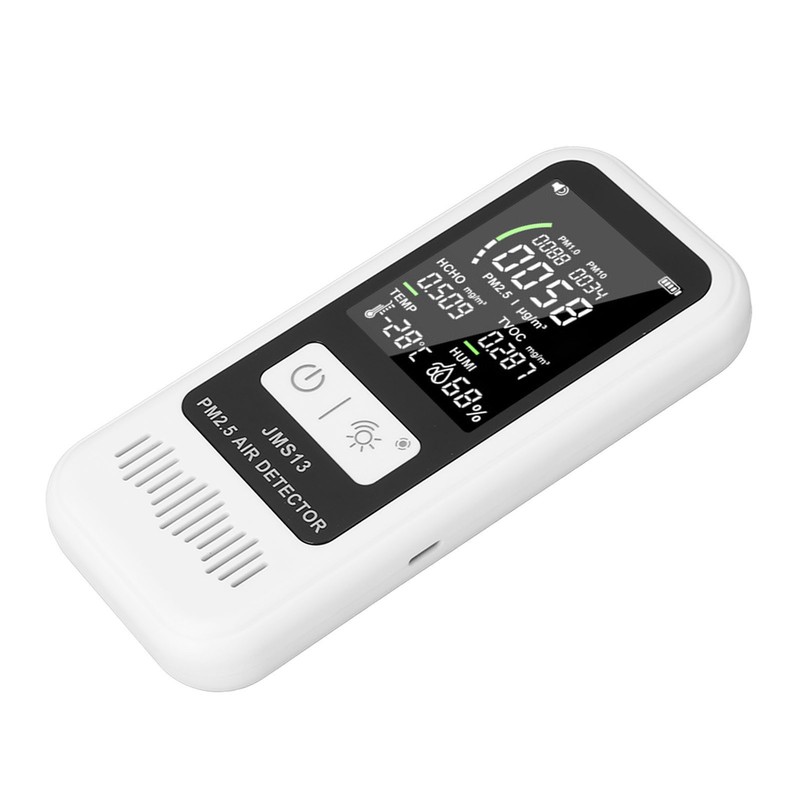 Air Quality Monitor Pm2.5 10 1.0 Detector LCD Display Temperature
