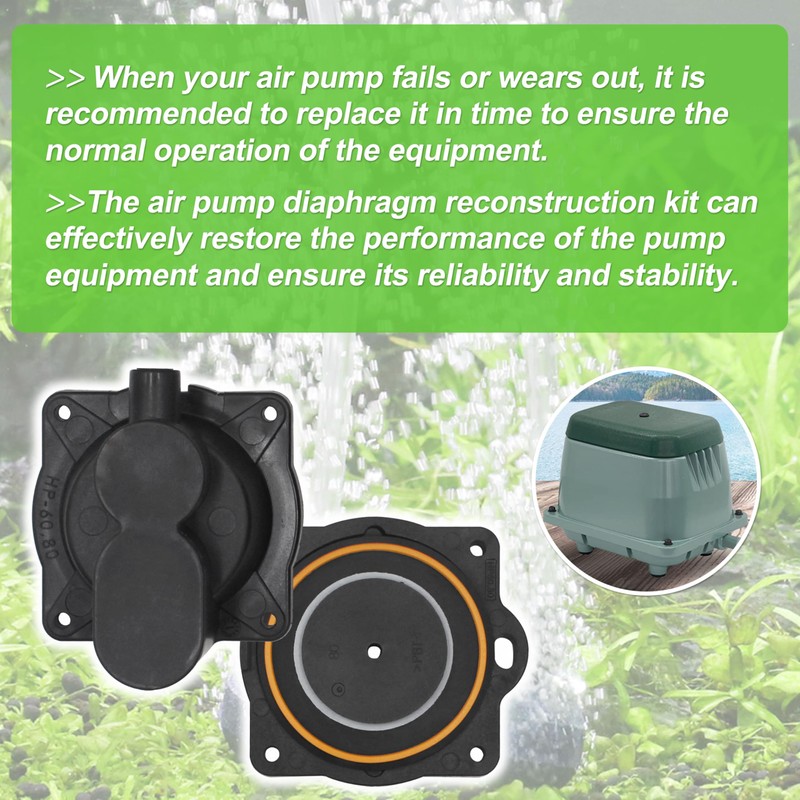 WEHOPE HP-80 HP-60 Air Pump Rebuild Complete Kit Replacement for