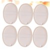 FOMIYES Sponge Scrubber Set Pcs Natural Exfoliating Pads for Bath