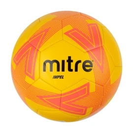 Mitre Impel L30P Football, Highly Durable, Shape Retention, Yellow/Orange, 5