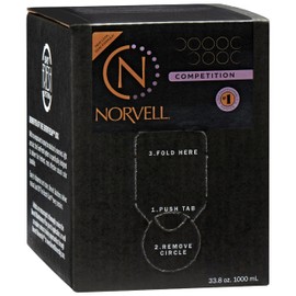 Norvell Norvell Premium Professional Sunless Tanning Spray Tan Solution - Competition Tan, 1 Liter Box