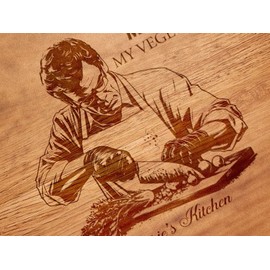 Dexter Cutting Board, This is Where I Murder My Vegetables, Vegan Gifts, Humor, Bamboo Cutting Board, Closing House Gift
