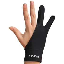 XP-Pen Tech AC01 Artist Glove Lycra Glove for Drawing Tablet Display LED Light Box Free Size（Black）