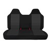 FIOQE Truck Seat Cover Front Solid Bench Seat Covers with
