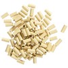 Balmain Micro Rings Beige Pack of 100