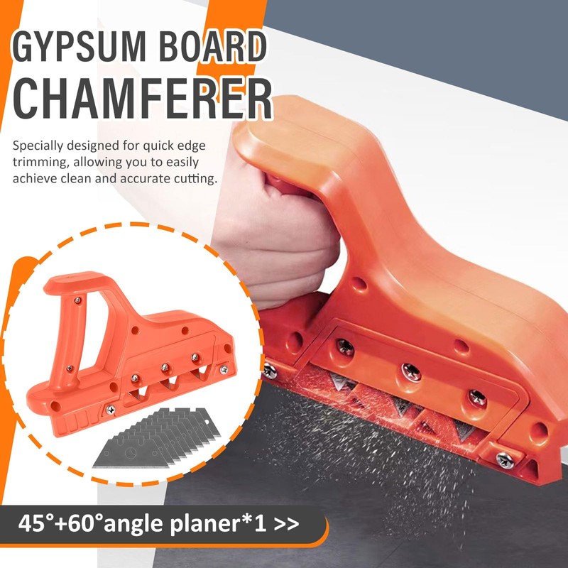 Plasterboard Fast Cutter, Plasterboard Edger, Precise 45° 60° Gypsum Board