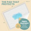 Organic Cotton Disposable Changing Pad Liners | Large 18x24 Hypoallergenic