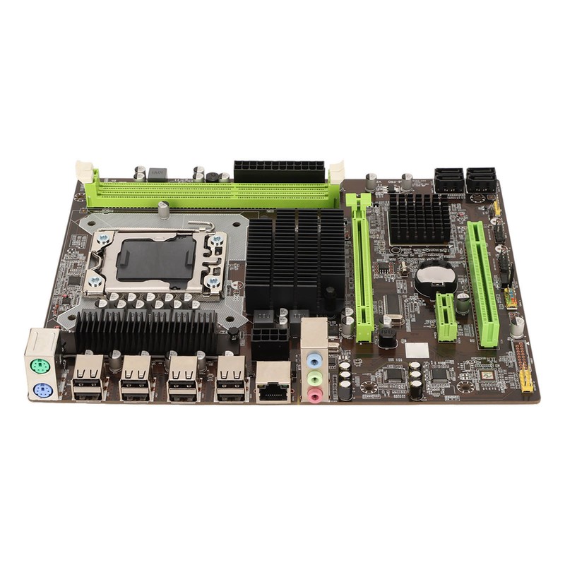 X58 Pro DDR3 Motherboard Dual Channel 2 DDR3 4 SATA2.0