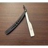 Black Barber Salon Hair Cutting and Grooming Straight Edge Razor