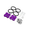 ACROPIX Bumper Trunk Fender Hatch Lid Fastener Kit Quick Release