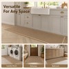 Washable Kitchen Runner Rug for Floor Protection – Non-Slip Faux