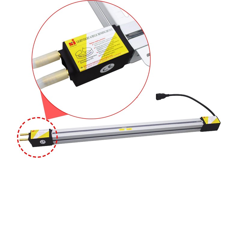 WYDDDARY 12in Acrylic Heat Bending Machine with Bracket Manual Lightweight