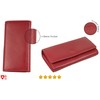 Mou Meraki Women RFID Blocking Genuine Leather Bifold Wallet-Clutch For