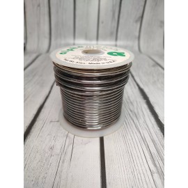 Alpha Metals 60/40 Solder for Stained Glass .125” dia. Solid Wire (5 lb. spool)