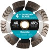 Makita E-23313 4-1/2" Diamond Blade, Segmented Turbo, General Purpose