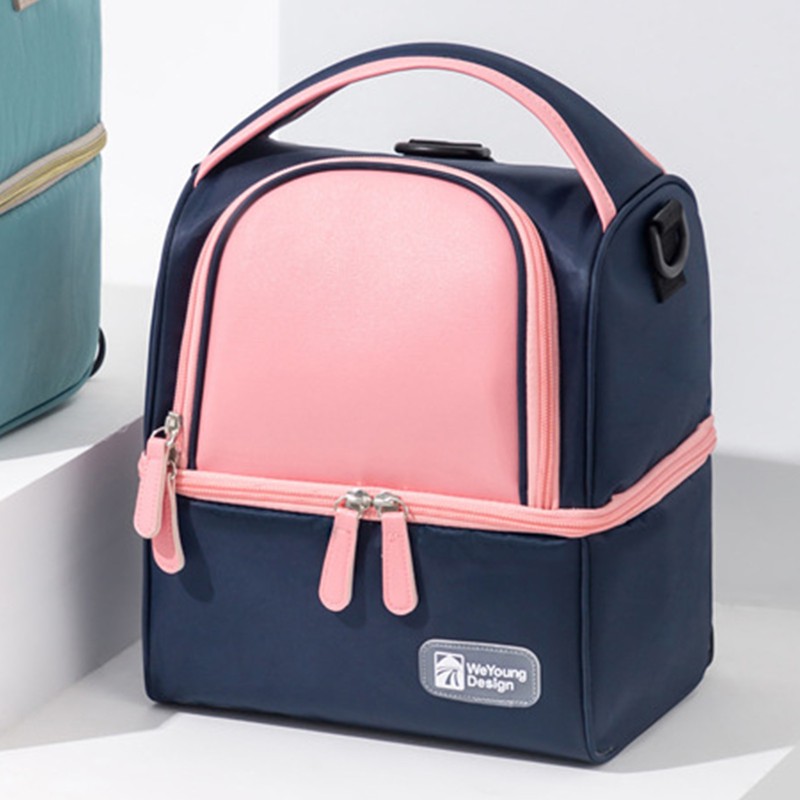 Breastmilk Cooler Backpack Fashion Double Layer Thickening Thermal Insulation Retain