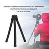Phone Tripod Flexible,Octopus Flexible Robust Gorilla Tripod,Mini 1/4 Inch Screw