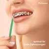 wellsamed MiniPik Interdental Brushes, ISO 6 1.0 mm, Brush Size:
