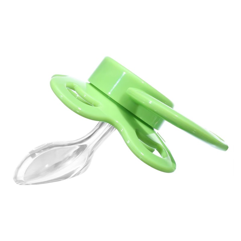 Landofgenie Large Teat Shield Dummy for Adults Green