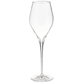 Schott Zwiesel Tritan Crystal Glass Finesse Stemware Collection Champagne Flute with Effervescence Points (Set of 6), 10.0 oz, Clear