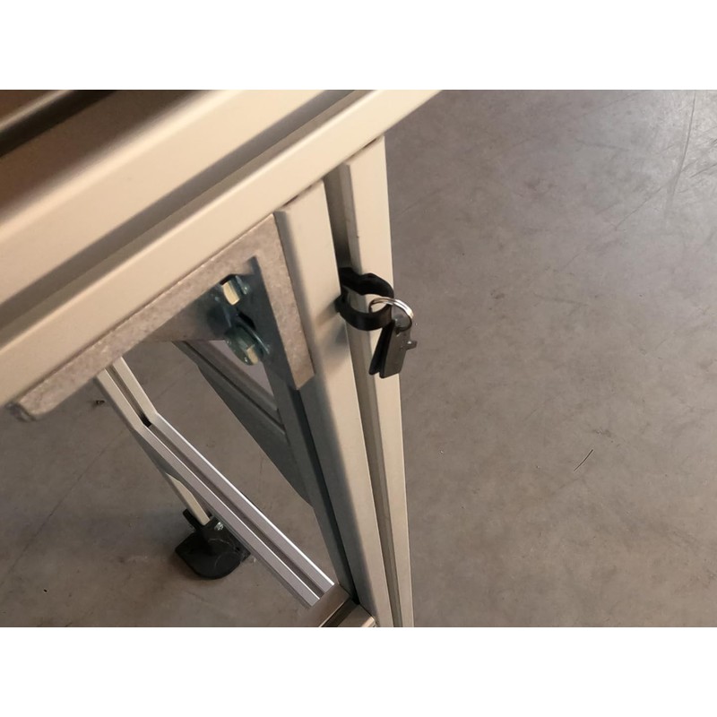 Clips for Cable Attachment to Construction Profile, Quick Attachment with