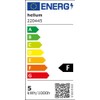 hellum Hellum e27 LED Birne Tropfen, Glhbirne e27 4,5 W,