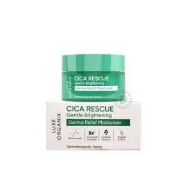 Luxe Organix Cica Rescue Gentle Bright Derma Relief Moisturizer 50g
