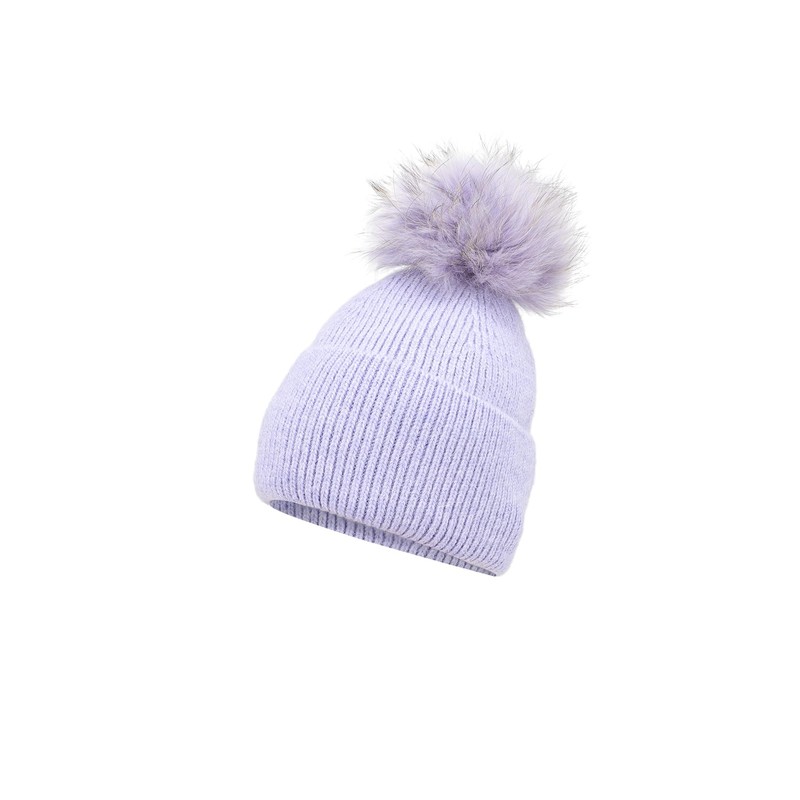 QUEEN HELENA Winter Hats Fur Hat with Soft Fur Cloche