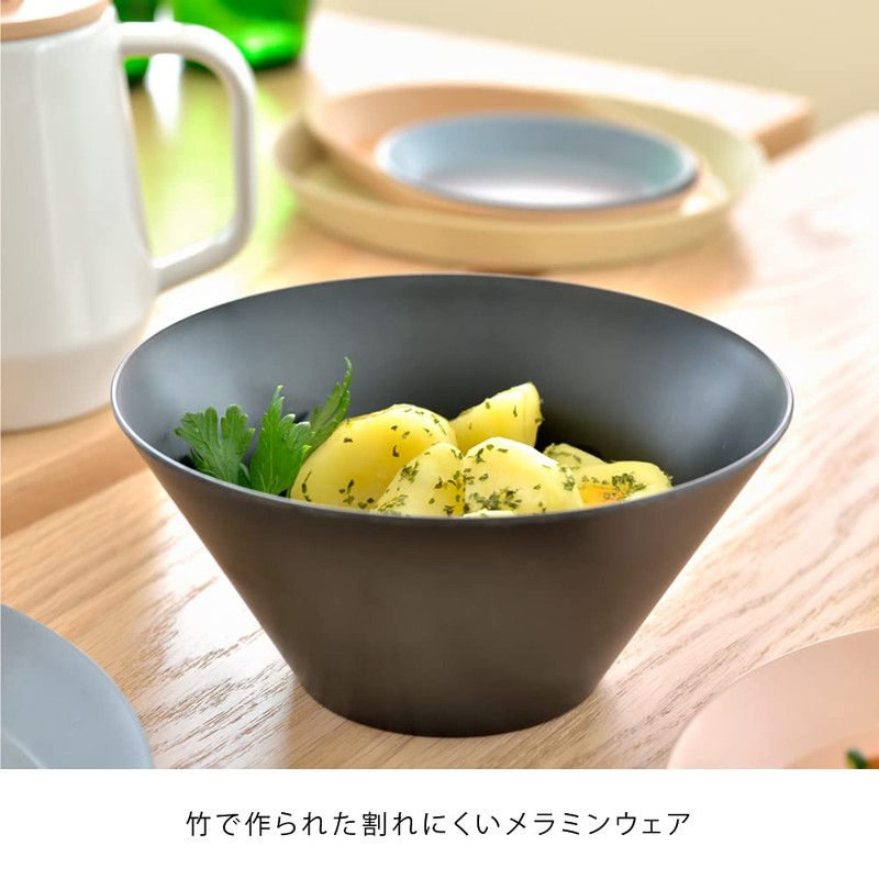 ideaco Medium Bowl Black 5.9 inches (15cm) usumono Bowl