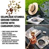 Selamlique Istanbul Turkish Coffee (4.40oz) Ultra Fine Ground (Cardamom)