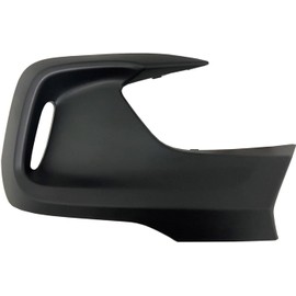 Robautoparts Front Bumper Cover Grille Right Passenger Side 2023-2025 For Honda HR-V Made Of Plastic Black/Texture LX/Sport HO1039168 711023W0A00