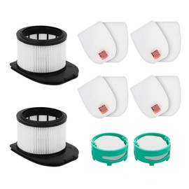 IZ862H Replacement Filter for Shark IZ862H Stratos Cordless Vacuum, Fit for Shark IZ862H Upright Vacuum(2 Pack HEPA Filter 4 Pack Foam & Felt Filter Kit 2 Pack Odor-Neutralizer)