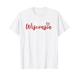 WISCONSIN - Throwback Design - Classic T-Shirt