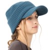 Loo&c Women's Knit Hat, Charlie Knit Cap, Loose Fit, Small