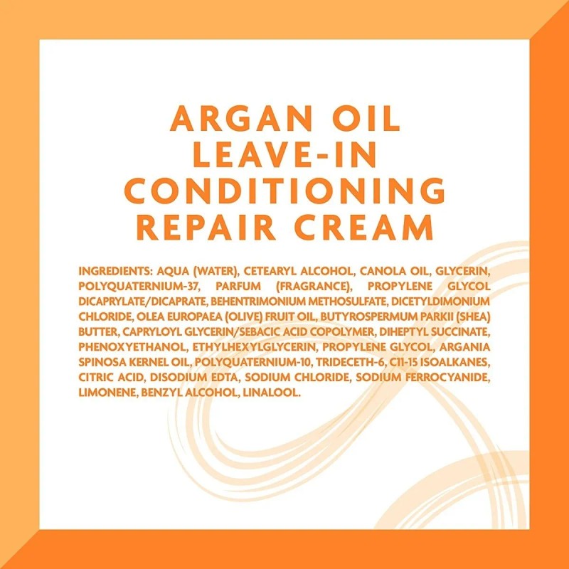 Crema Reparadora Cantu Aceite De Argan Oil Leave-in 453 G