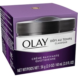 Olay Age Defying Classic Daily Renewal Cream Facial Moisturizer 2 Oz (Pack of 2)