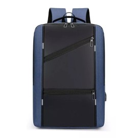 BOSSCO Mochila Antirrobo Impermeable Escolar Laptop 15.6p Carga Usb
