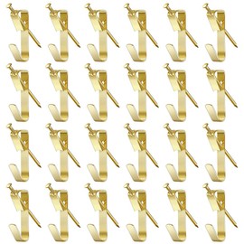 Heavy Duty Picture Hooks, 100 Pieces Picture Hanging Kit, Wall Hooks, Picture Hangers with Nails, Hooks, Picture Hangers, Hanging Hooks, Picture Hangers for Hanging Frames, Mirrors, Paintings