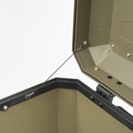 Nextstage Wire Type Motorcycle Rear Box Stopper with Screws Fits GIVI B32/E43/B47/V47 SHAD SH34/SH39/SH40/SH45