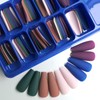 300pc Matte Coffin Press on Nails Kit Long Ballerina False