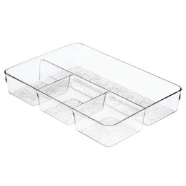 InterDesign Rain Tray 4S, Clear