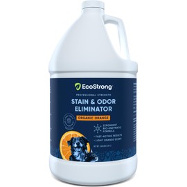 Orange Odor Eliminator | Pet Odor Deodorizer for Strong Odor | Enzyme Stain Cleaner for Cats, Dogs, and Pets | Great for Carpets, Furniture, Dog Kennels, and More (128 Fl Oz)