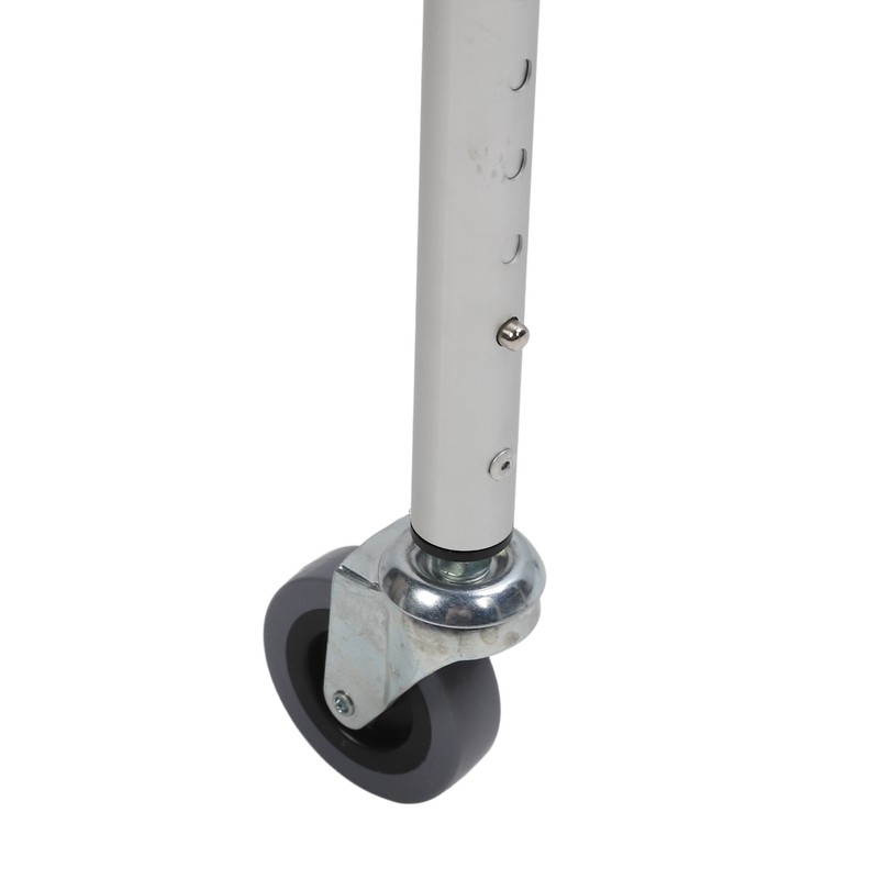 Walker Wheels Universal Rotating Adjustable Height Replacement Seniors Walker Front