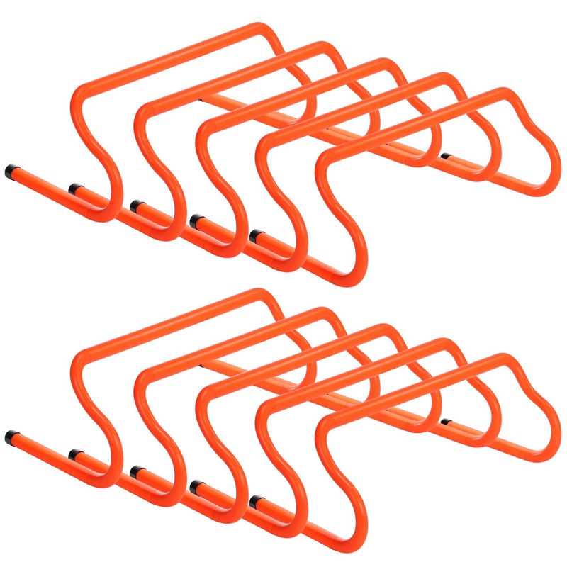 GHB 10 Pack 8" Agility Hurdles Speed Agility Training Hurdles,