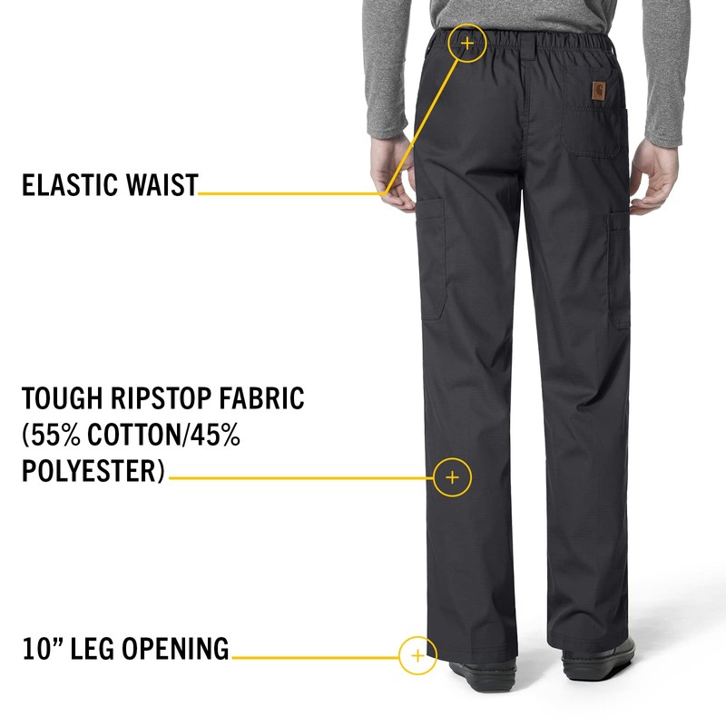 Carhartt Ripstop: Men’s Boot Cut Cargo Pant — Dark Pewter,
